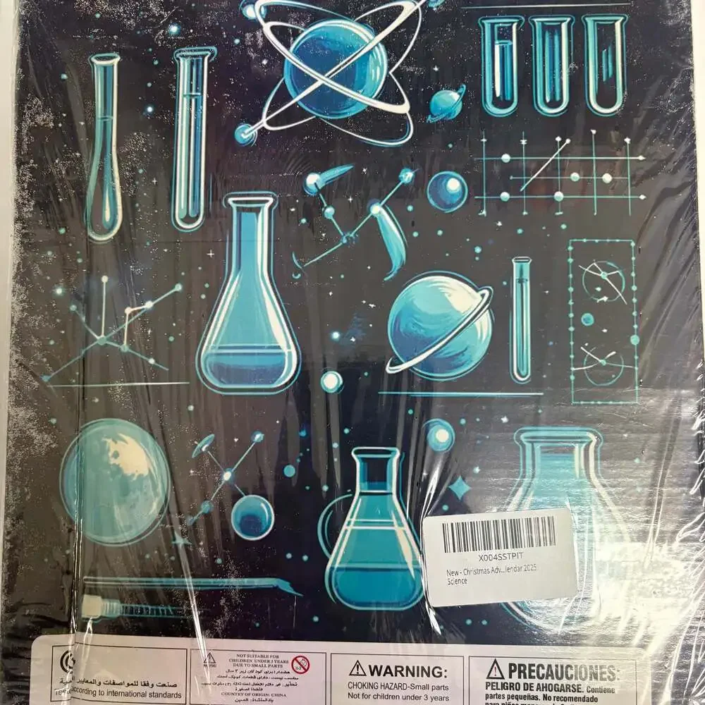STEM Advent Calendar Scientific Experiment Set 24-Day damaged box